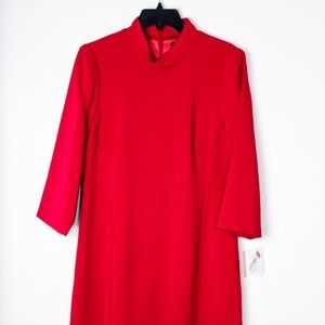 Ellen Tracy Red Dress